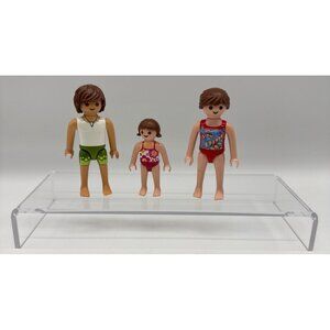 Playmobil Beach Couple Family In Swimsuits Lot of 3